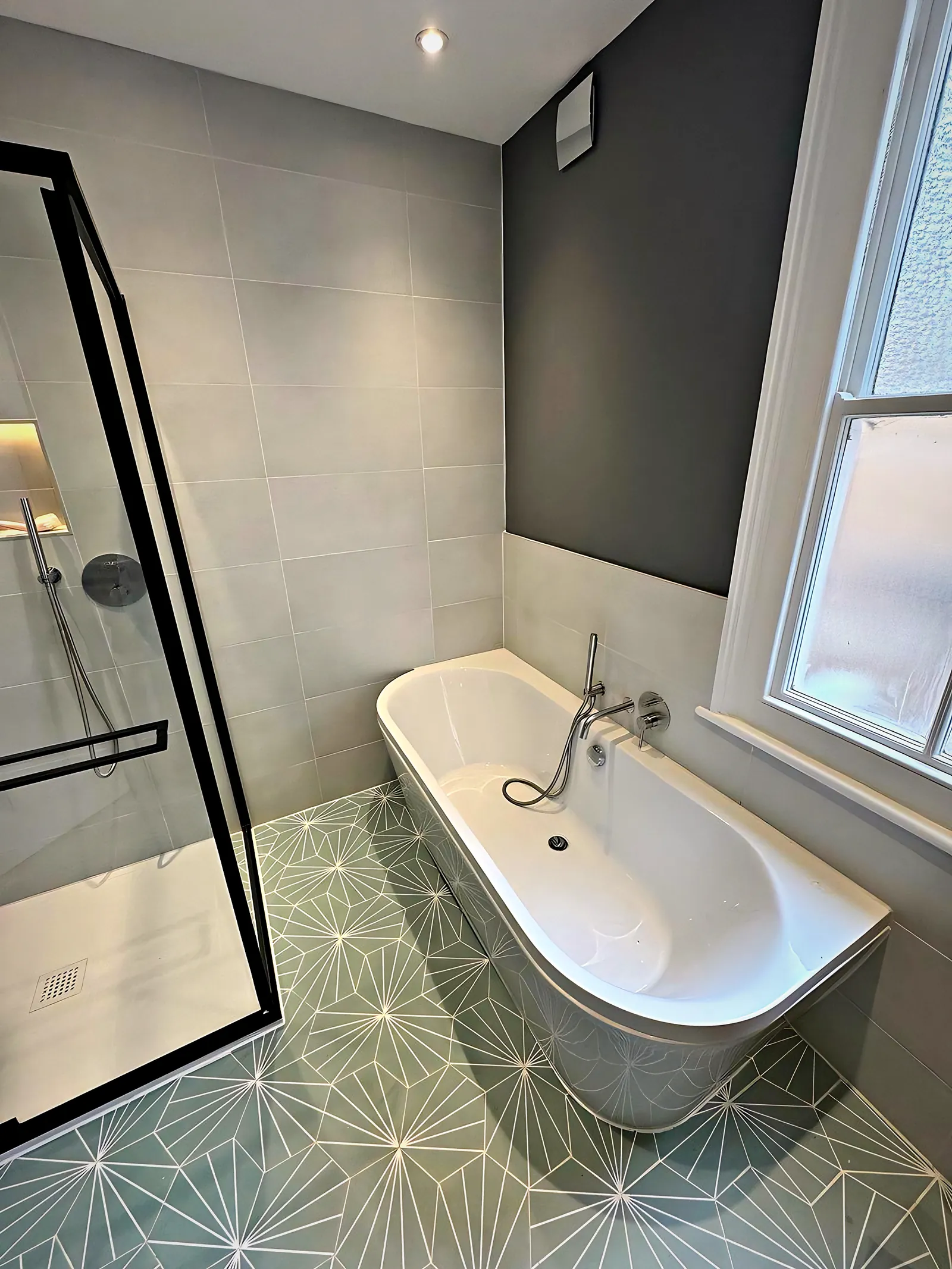 Family Bathroom with Freestanding Bath — photo 2