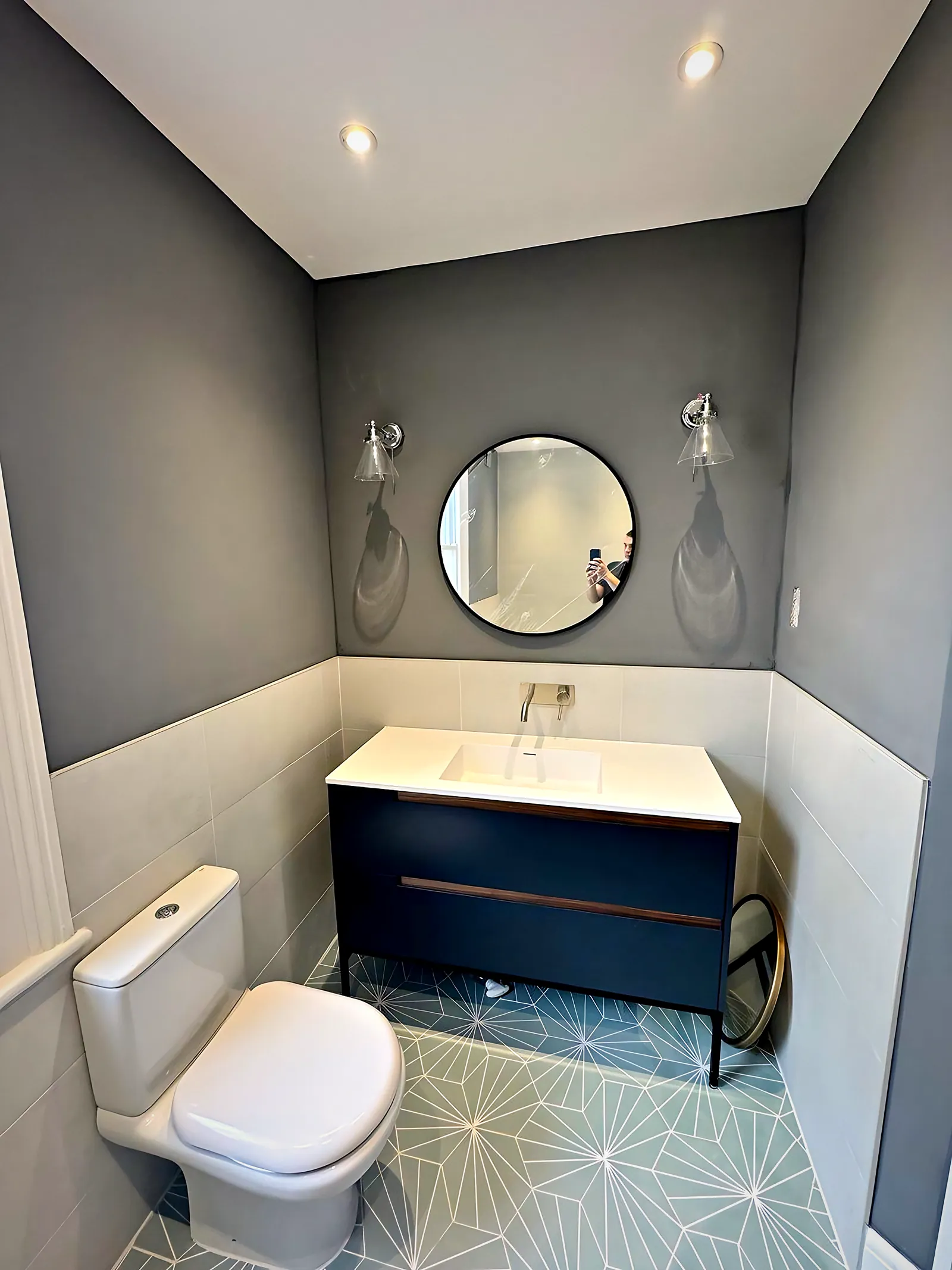 Family Bathroom with Freestanding Bath — photo 5