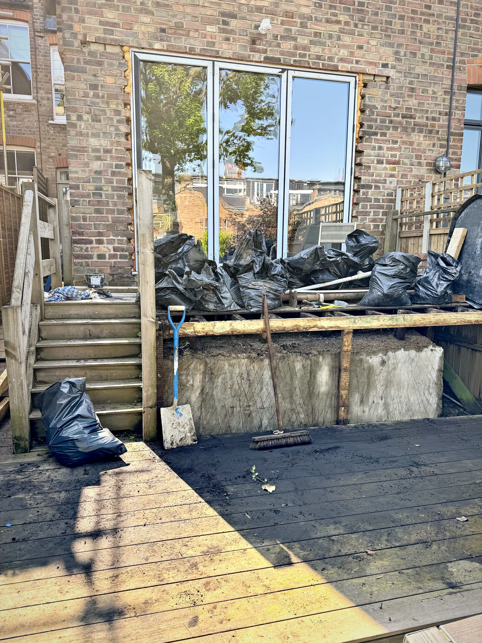 Multi-Level Garden Decking, Finchley — photo 5