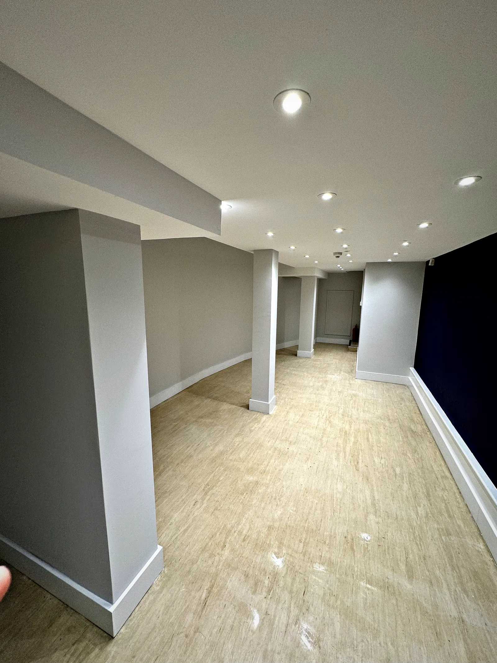 Pool Gallery to Changing Rooms, Independent School